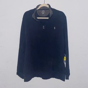M classics aviator navy polo ralph lauren pullover